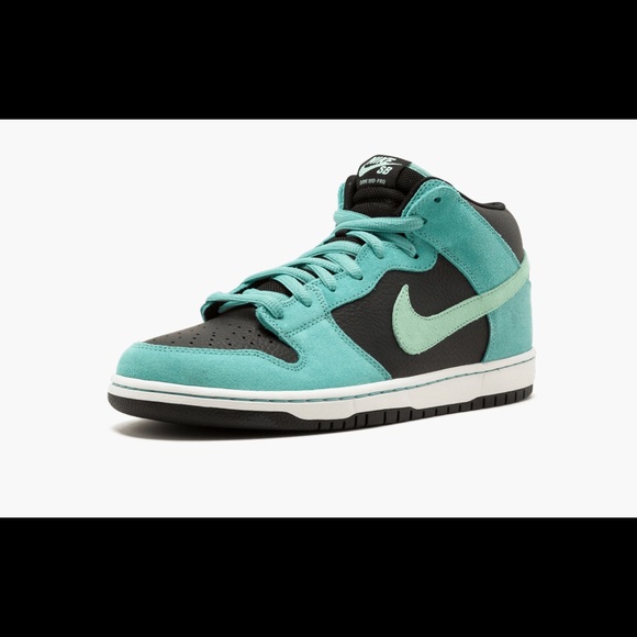 Nike SB Dunk Mid Pro Sea Crystal - Picture 4 of 5